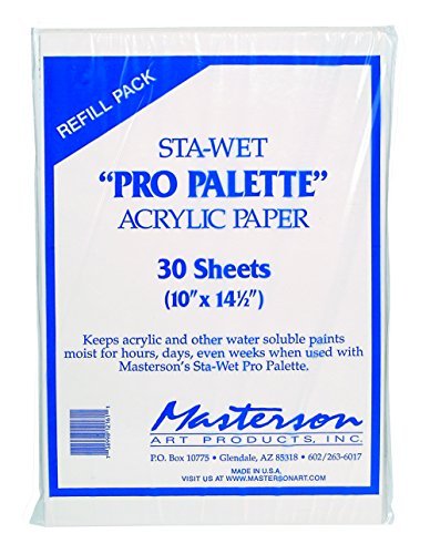 Masterson Sta-Wet Super Pro Acryl Paper 30pk